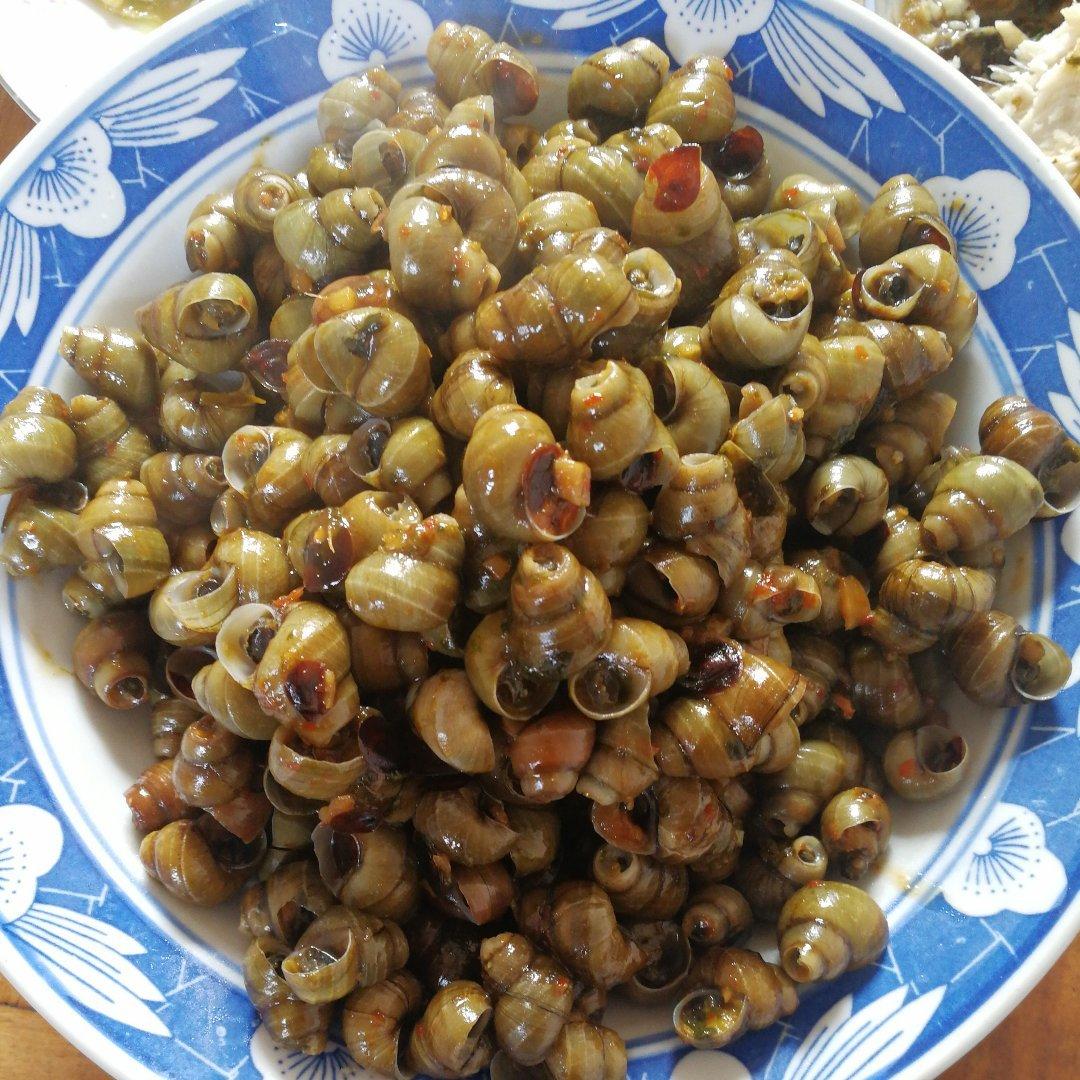 辣炒田螺