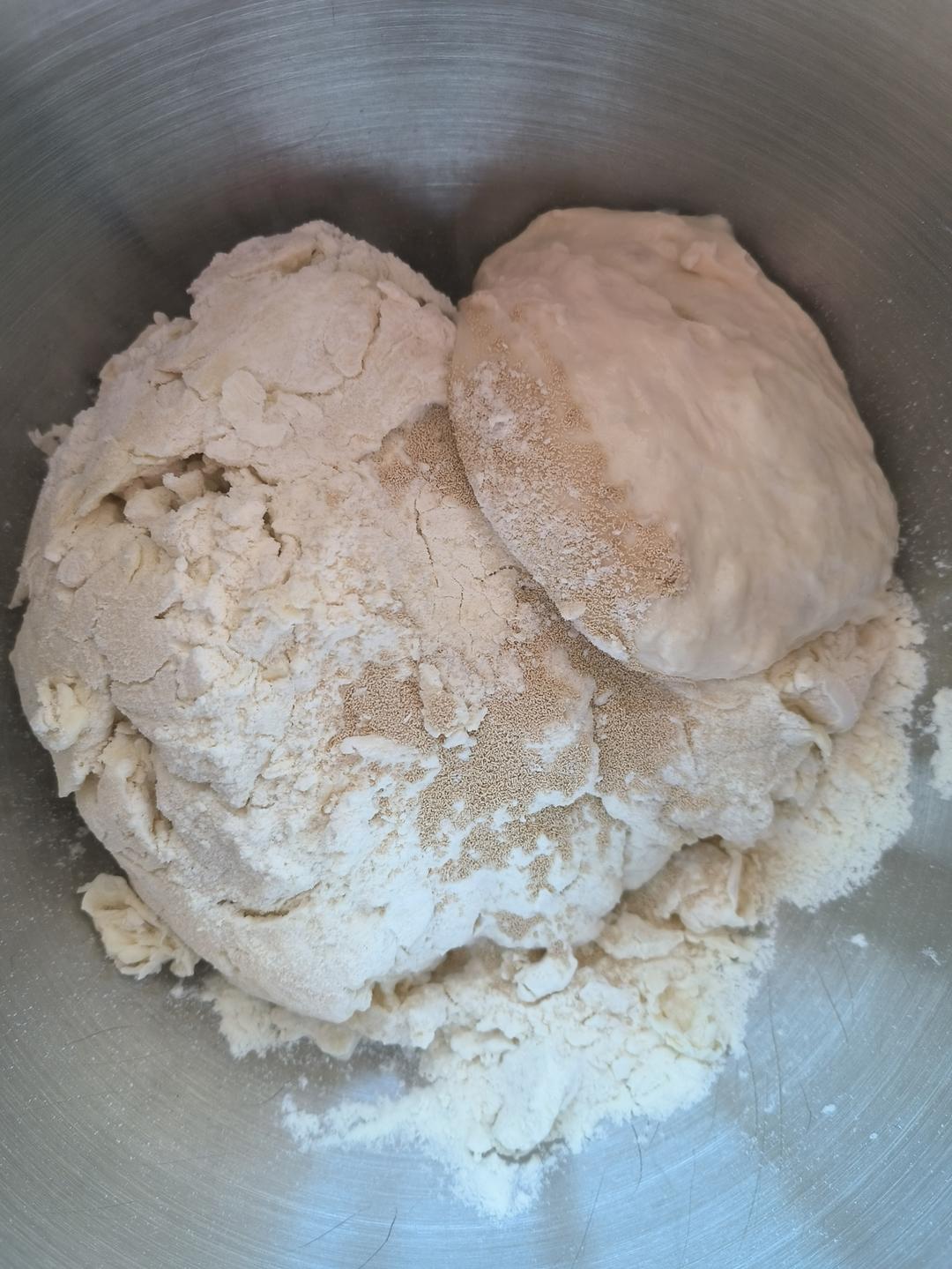 纯奶手撕吐司的做法 步骤1