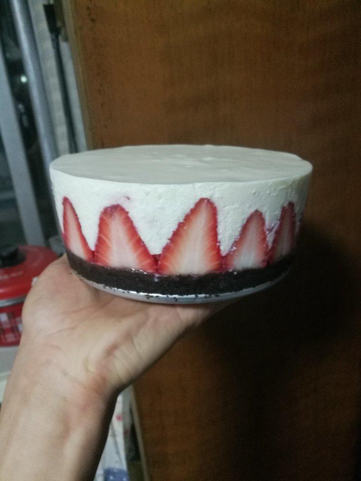 《Tinrry下午茶》教你做草莓芝士慕斯（6寸配方）