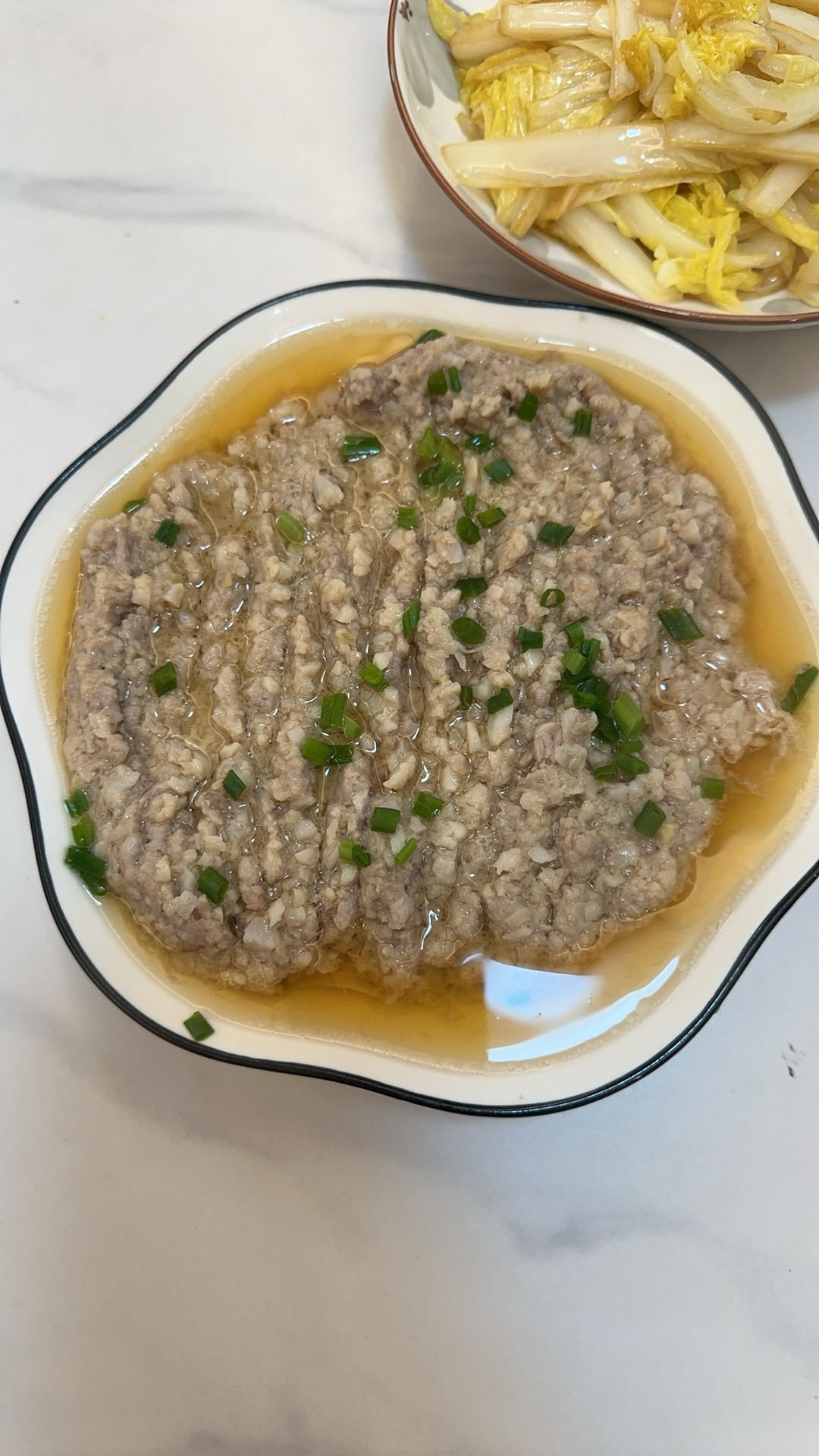 老少皆宜、鲜香味美蒸莲藕肉饼