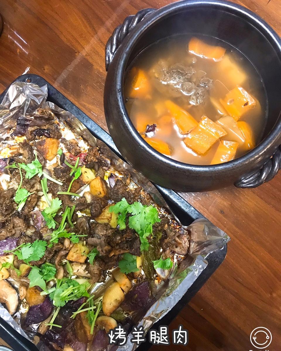 烤羊腿肉