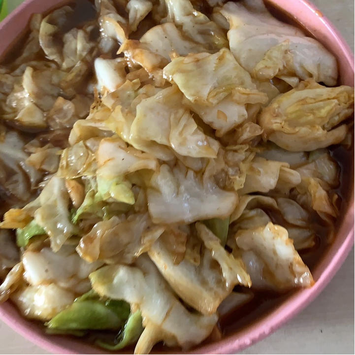 醋溜手撕包菜（超简单做法）