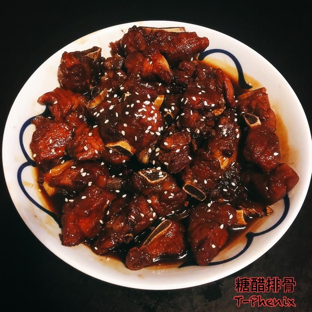 懒人版糖醋排骨
