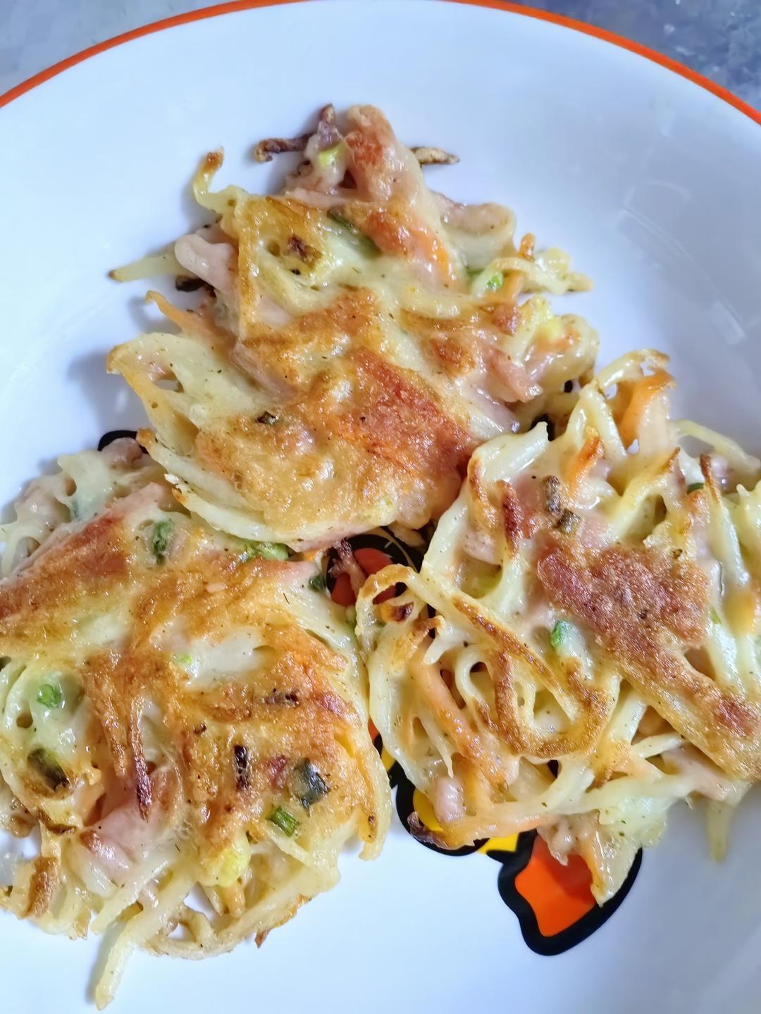 土豆饼(土豆胡萝卜丝饼)