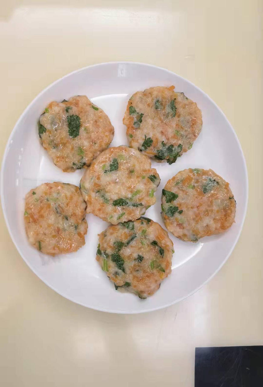香芹虾饼【宝宝辅食】