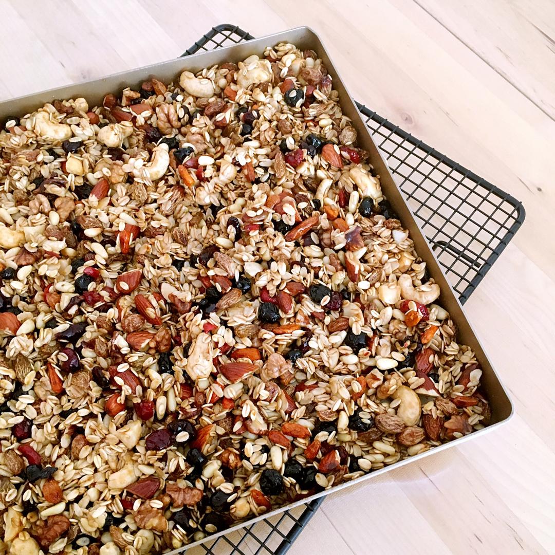Granola 元气满满的格兰诺拉麦片
