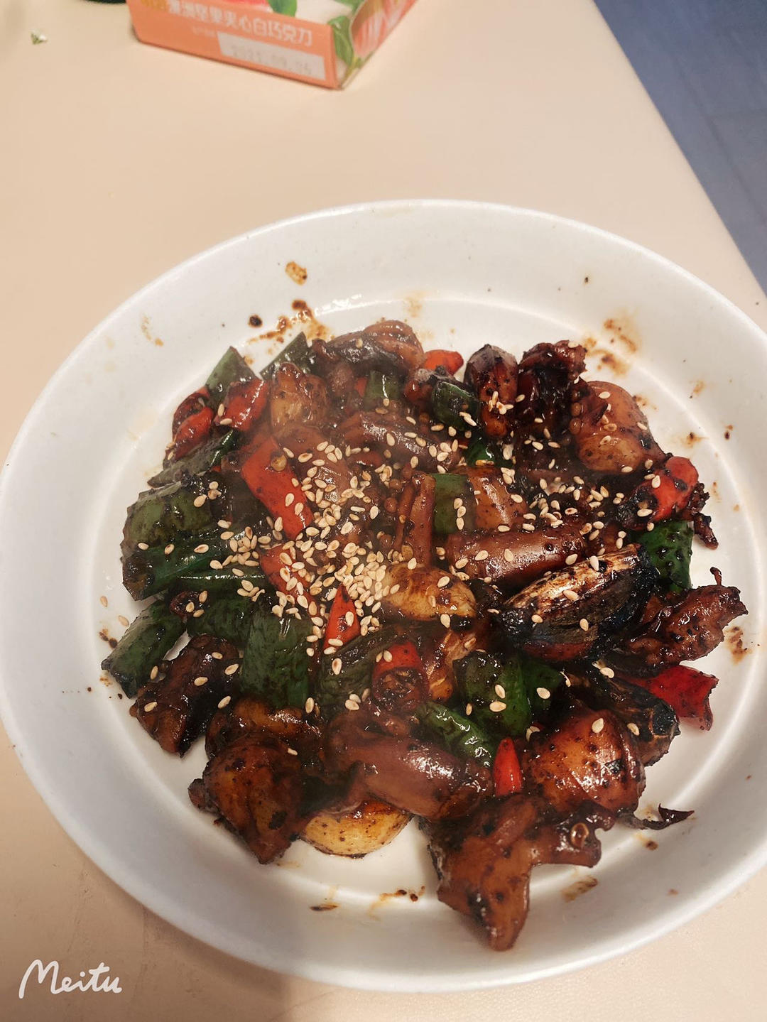 爆炒香辣鱿鱼