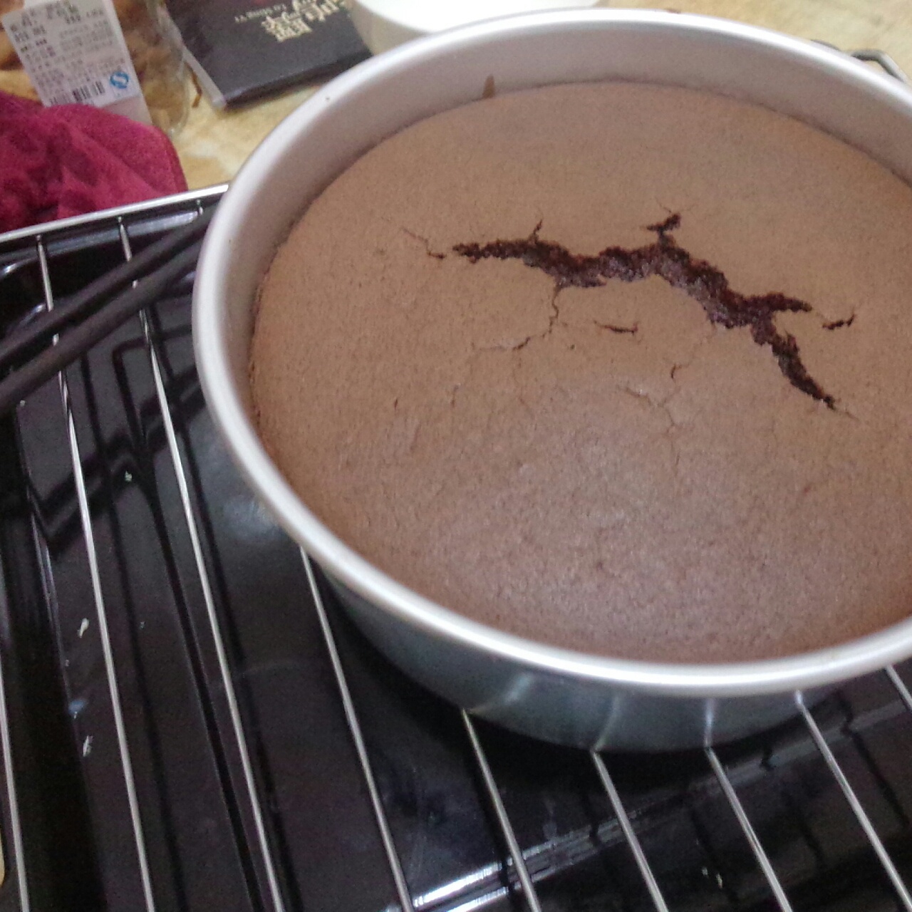 巧克力戚风蛋糕