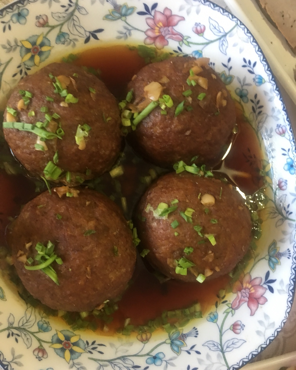 四喜丸子/红烧狮子头 Chinese Meatballs