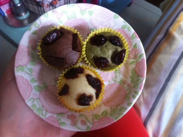 牛奶蔓越莓麦芬