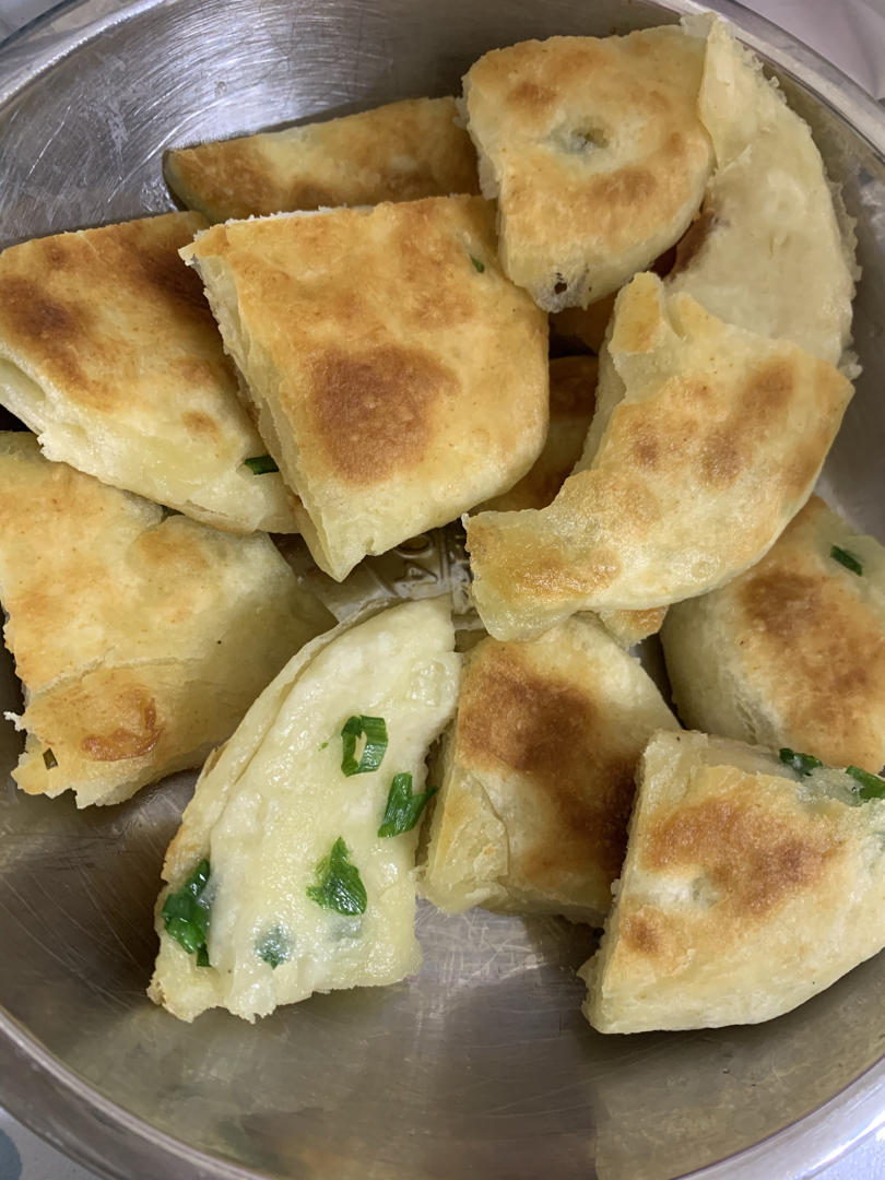 葱油饼（附外酥里嫩的技巧）