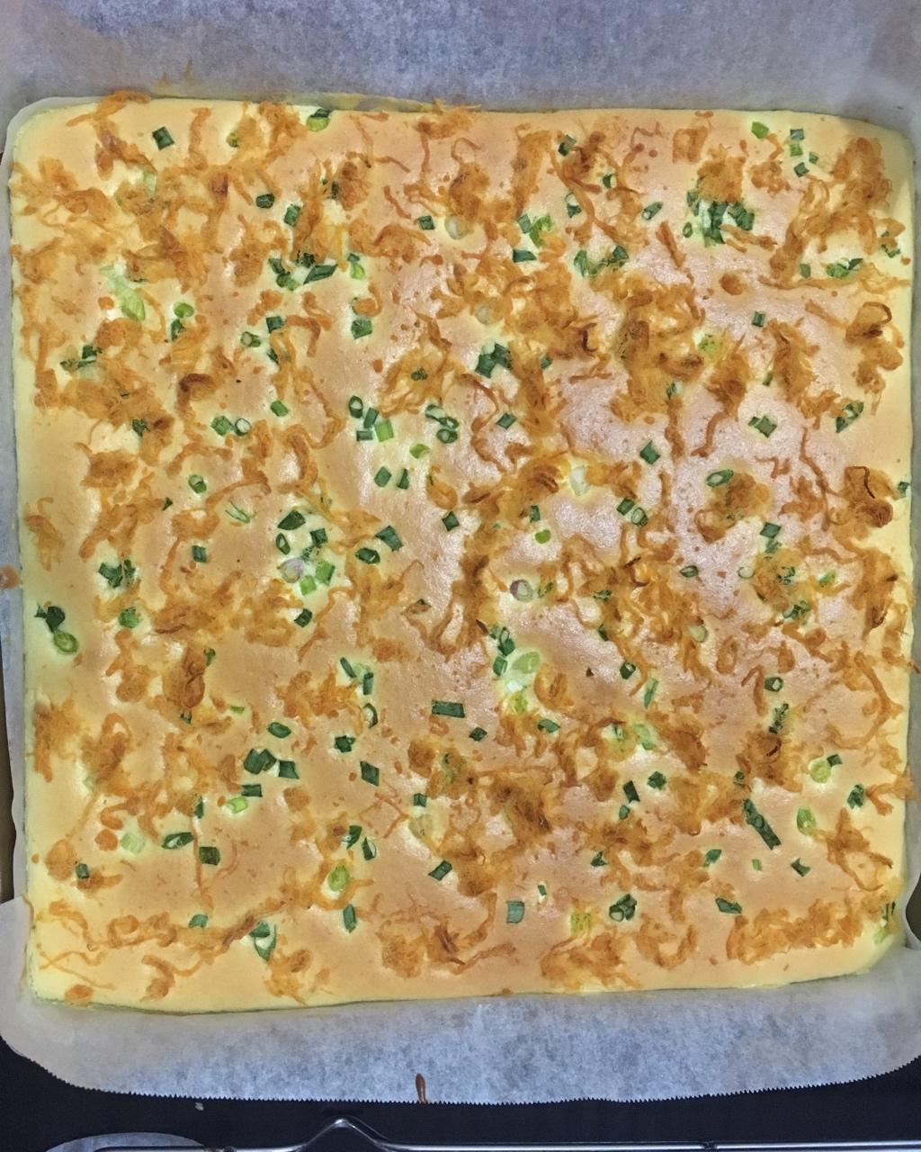 香葱肉松肥蛋糕卷～