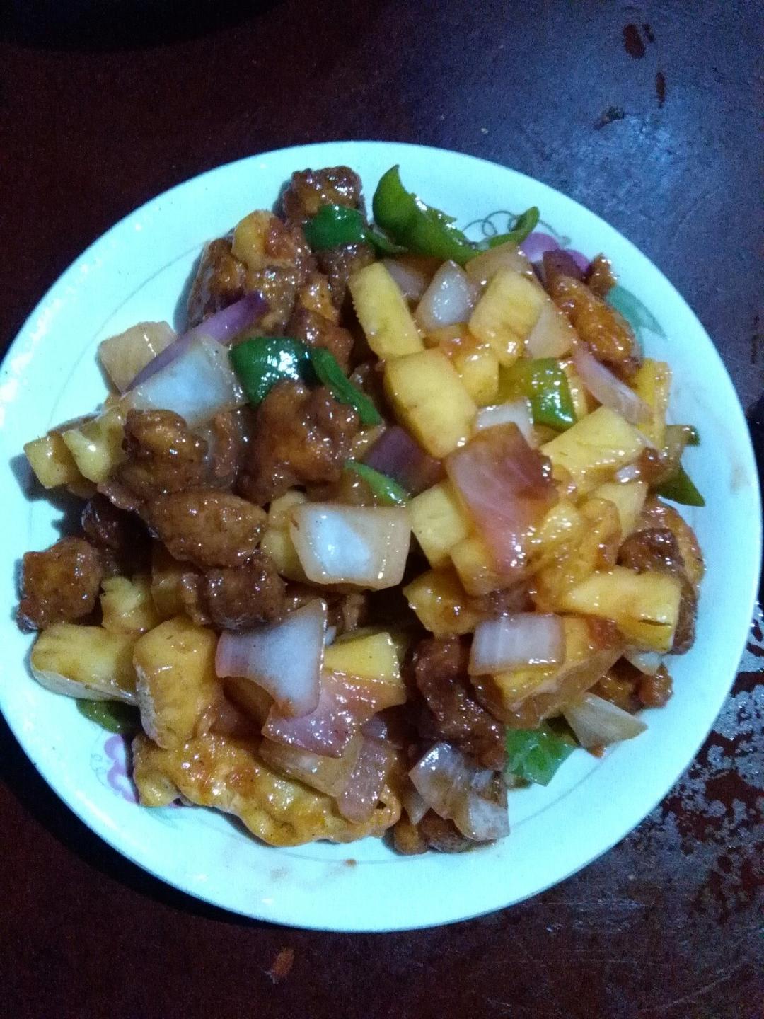私房菠萝咕噜肉