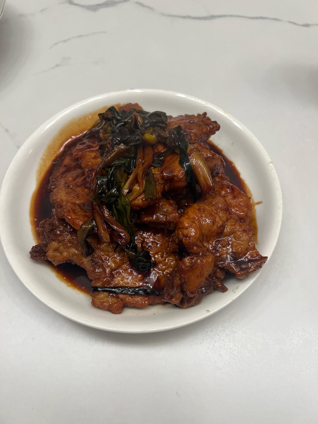 超嫩超香的葱烤大排