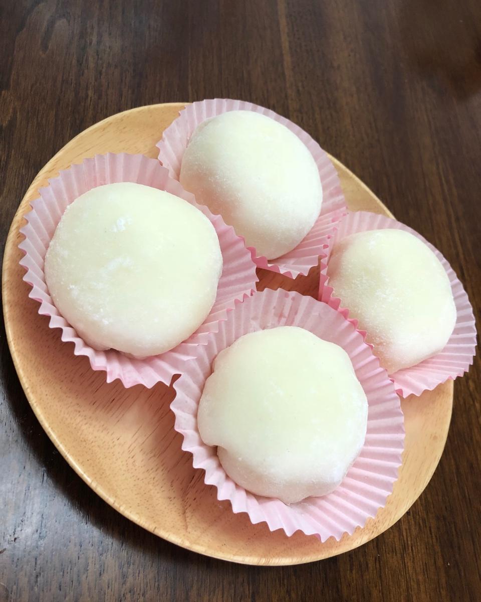 雪媚娘，胖大福（新手版，一看就会，一做就成）隔夜皮都不会硬