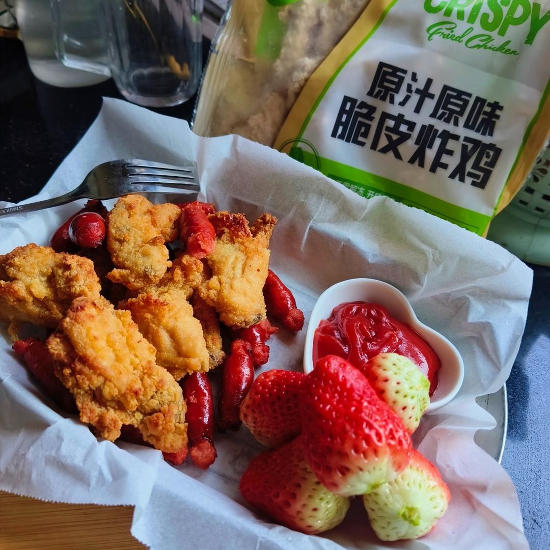 吉祥如意 | 圣农脆皮炸鸡全家福拼盘❗