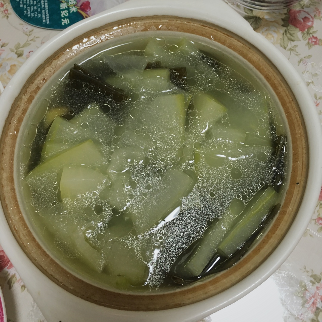 冬瓜排骨海带汤