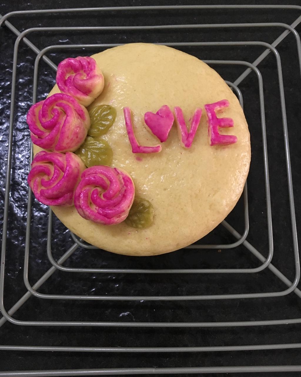 千叶烘焙做的馒头蛋糕