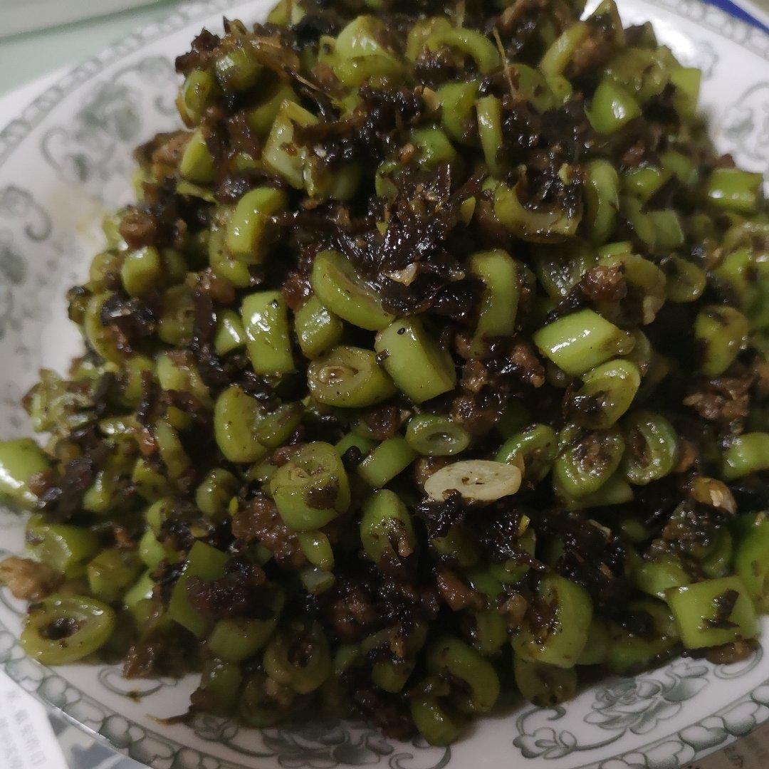 橄榄菜炒四季豆