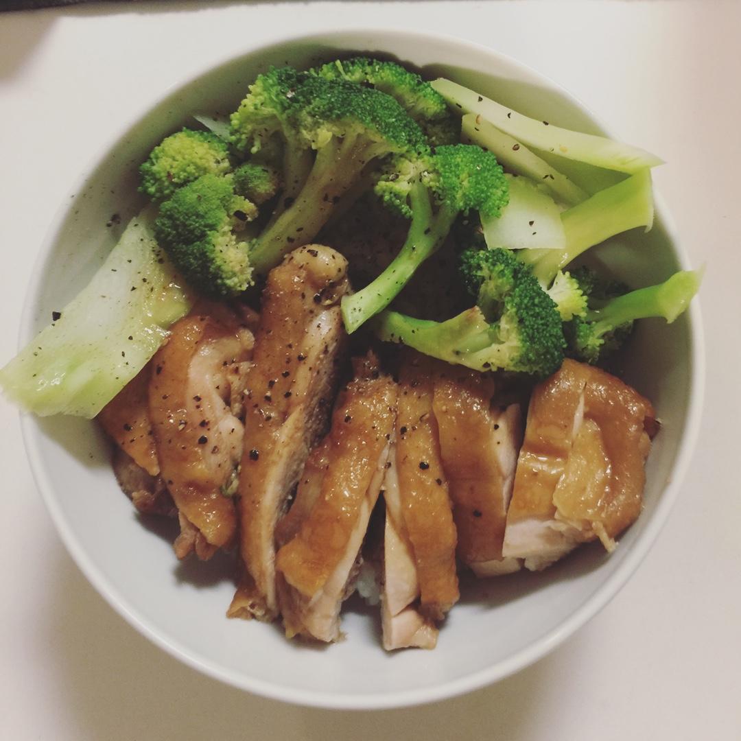 照烧鸡腿饭