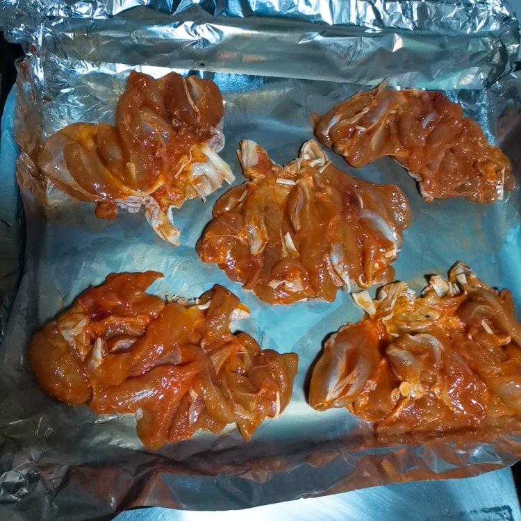 小朋友都爱的 超级简单的 奥尔良烤鸡腿