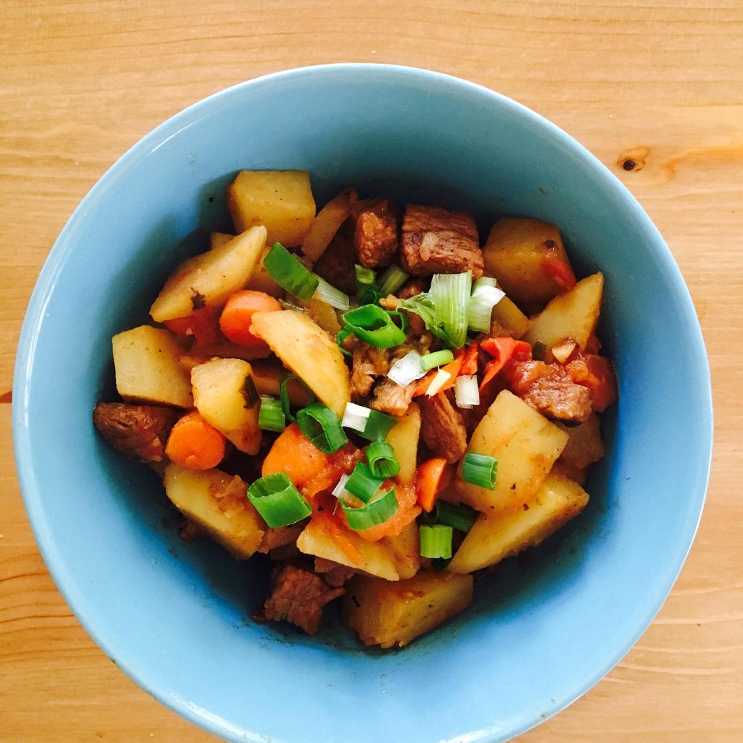土豆炖牛肉