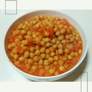 番茄烩鹰嘴豆的做法 步骤5