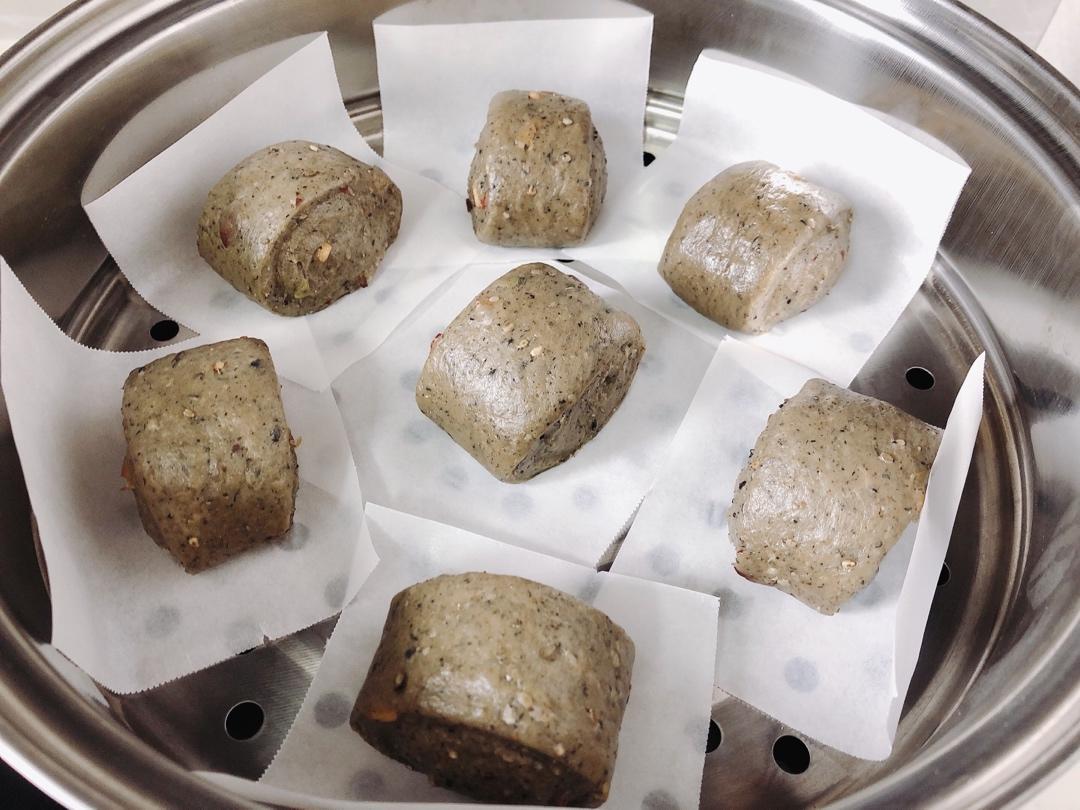 Q弹红糖开花馒头