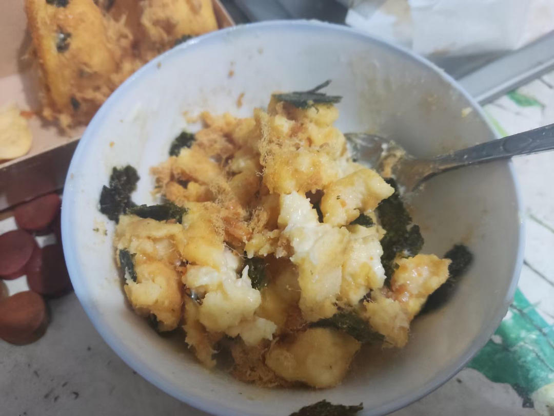 朋友都说比鲍师傅好吃的海苔肉松小贝