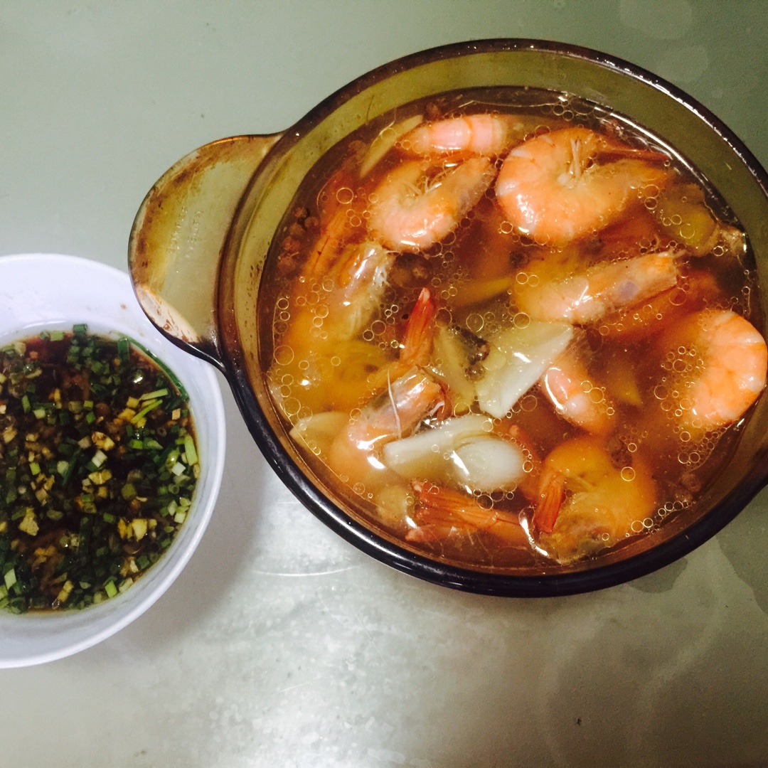 鲜美白灼虾