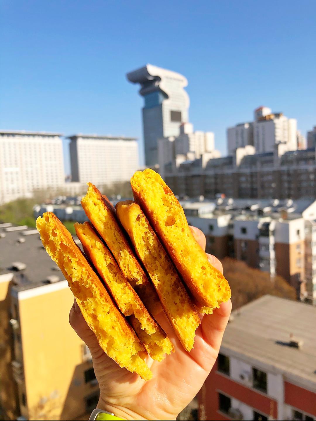 超简单-少油健康玉米贴饼子（烤箱版）