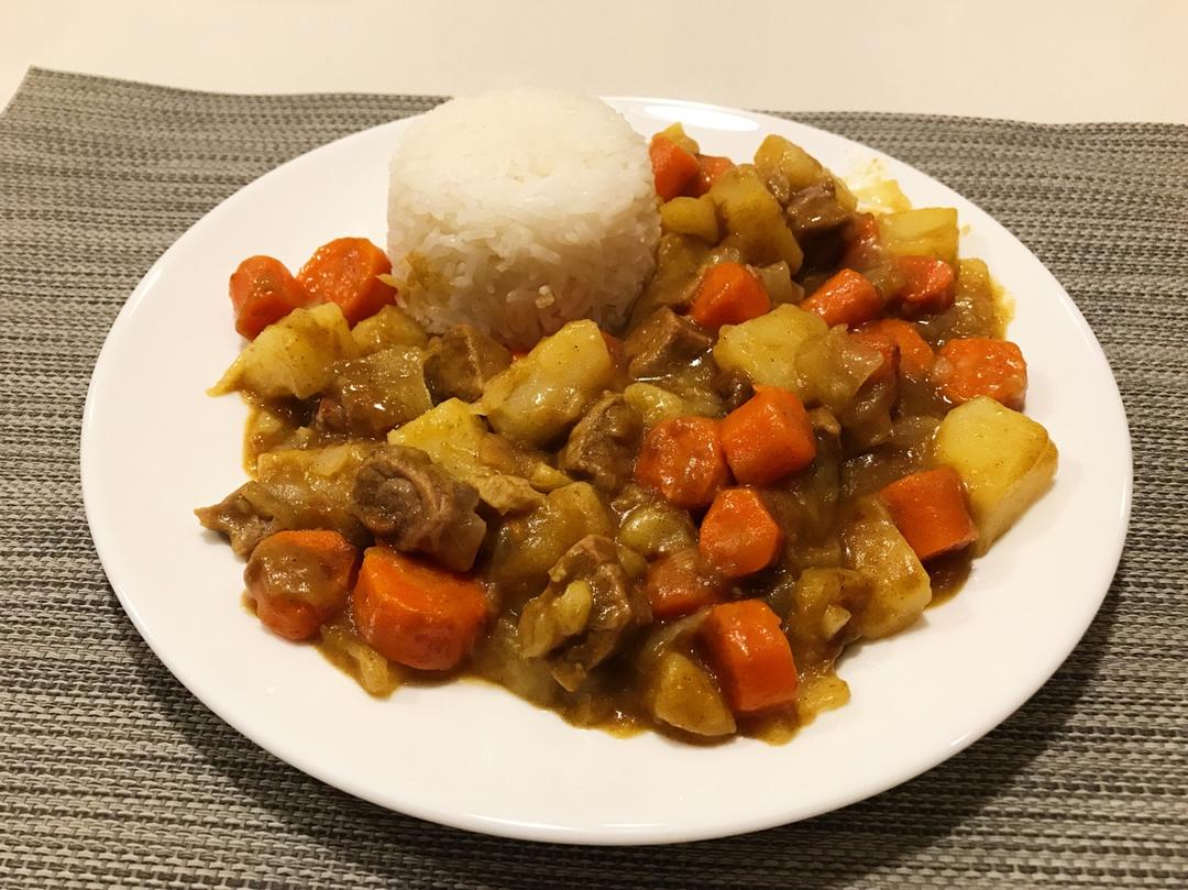 堂妈教你做咖喱牛肉饭