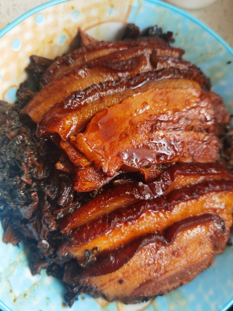 简单易行的梅干菜扣肉
