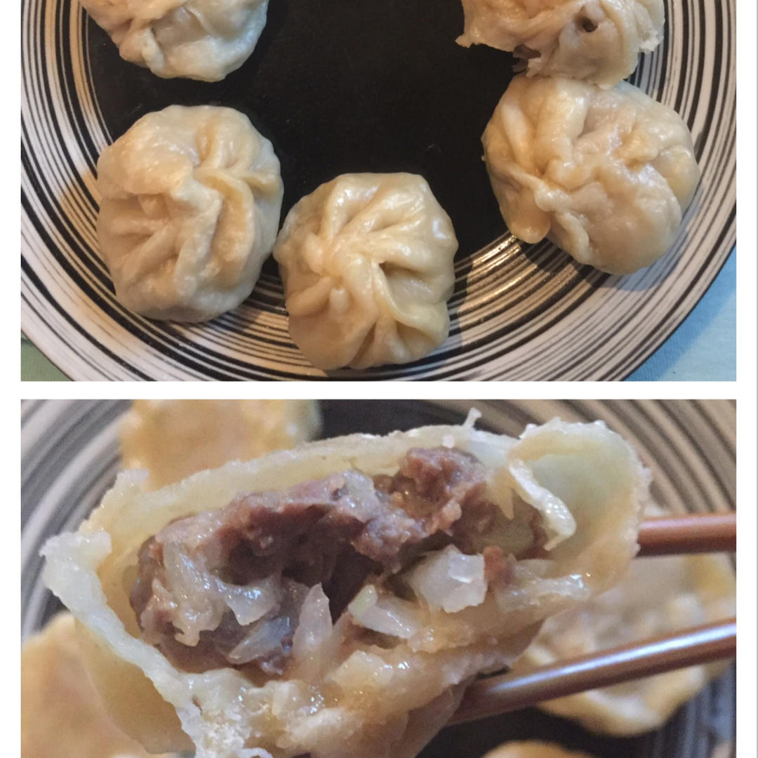 手工包子（肚脐包）