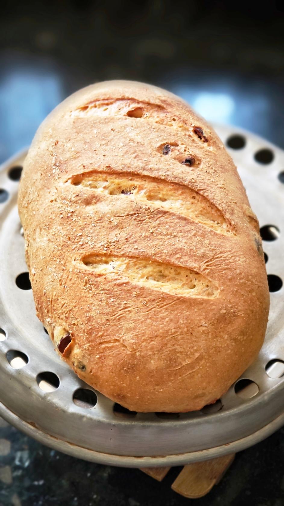 红枣胚芽软欧---负担小小的面包