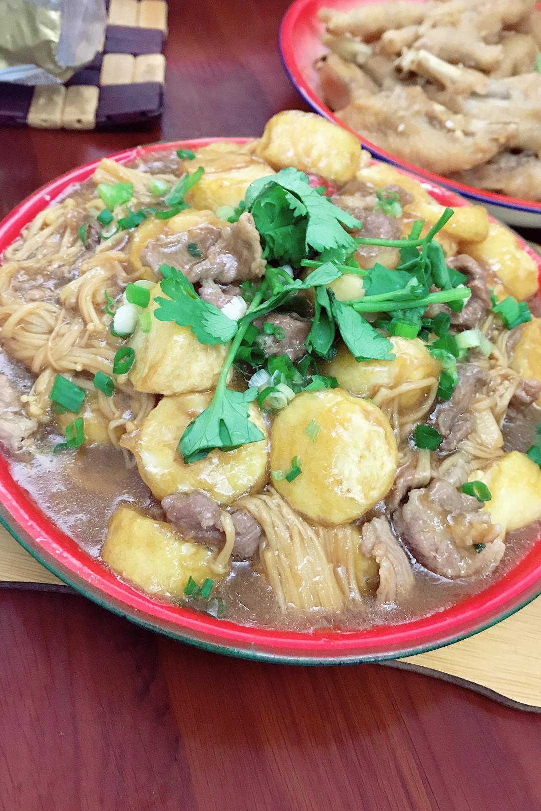 金针菇日本豆腐