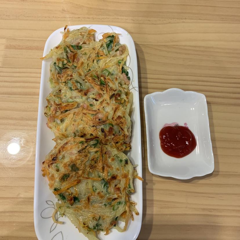 土豆胡萝卜健康早餐饼
