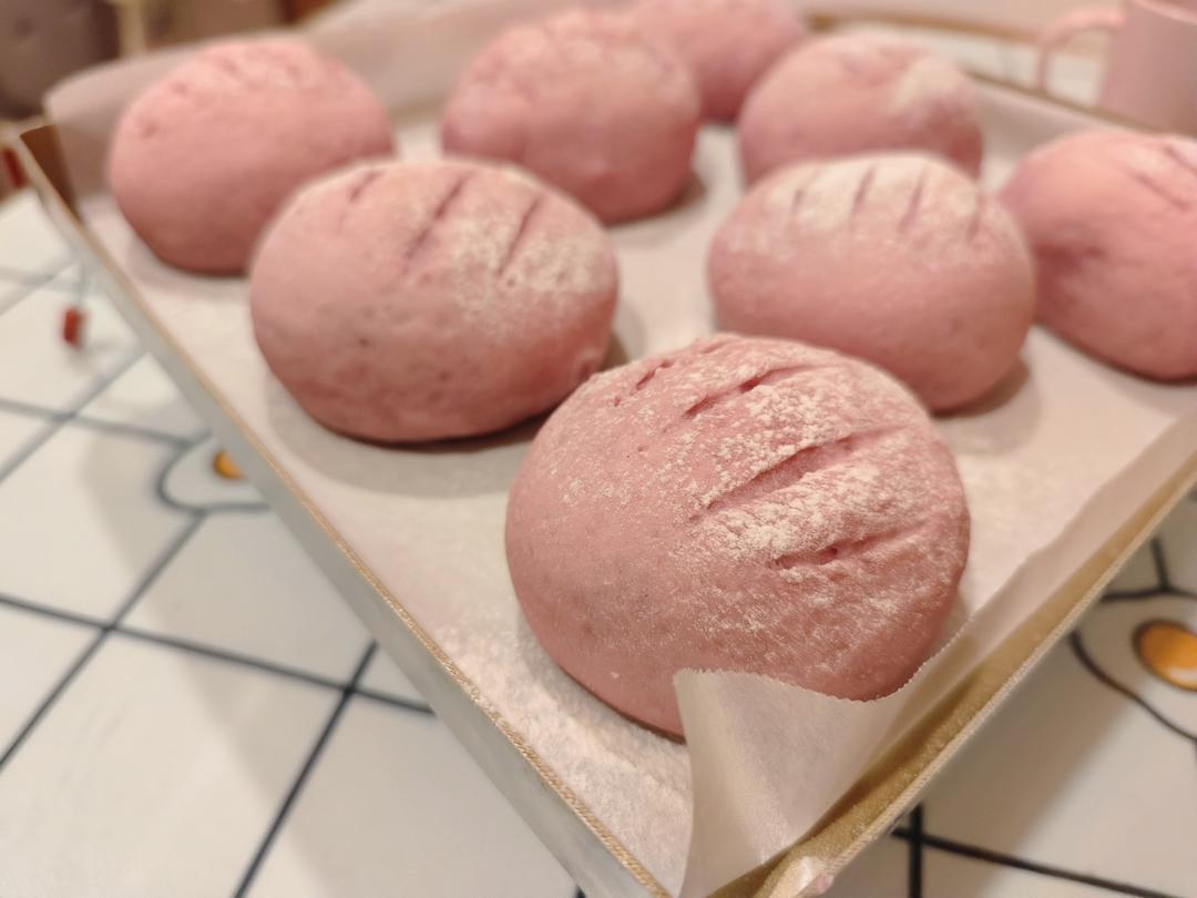 薯你最花心—紫薯无油软面包