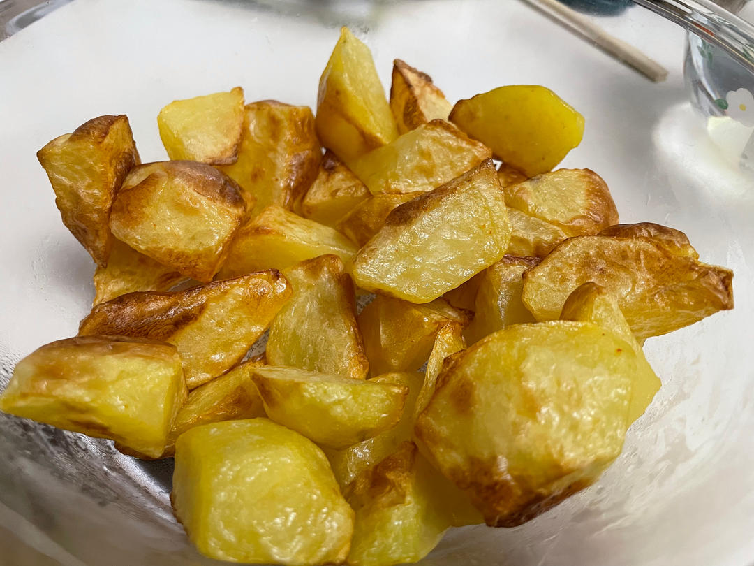 空气炸锅版烤薯角（烤土豆）