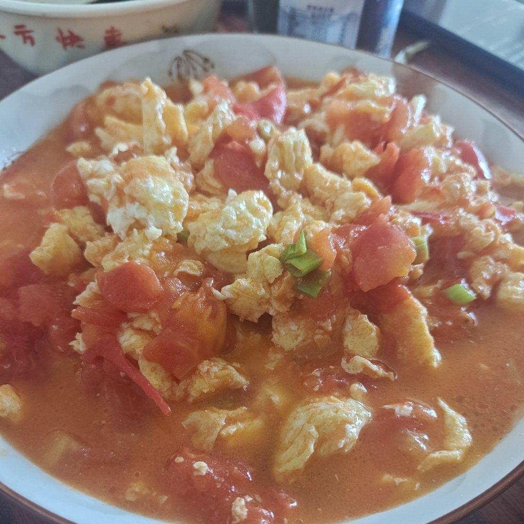 超嫩滑的番茄炒蛋