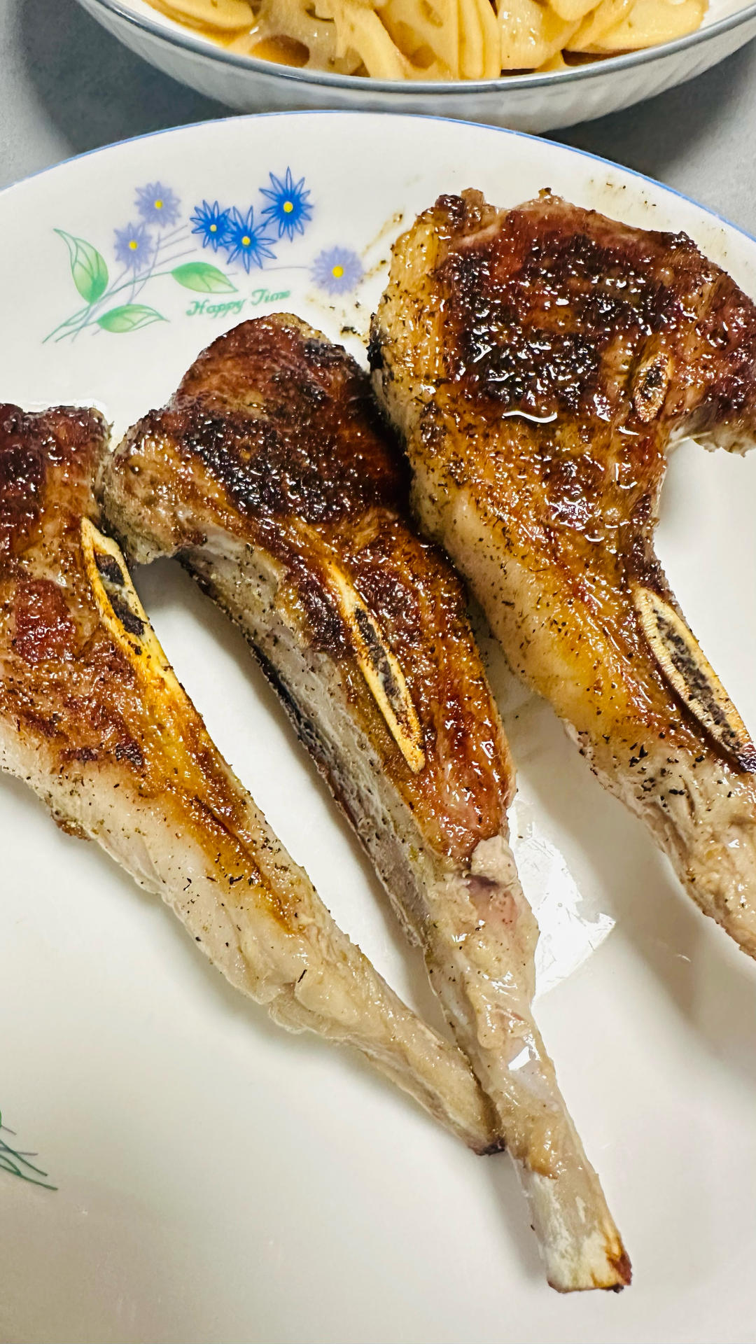 五分钟快手孜然香煎羊排