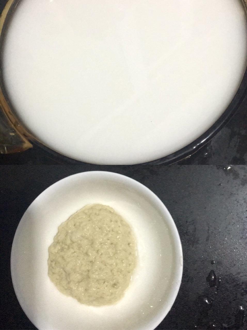 自制面筋、烤麸、凉粉、淀粉