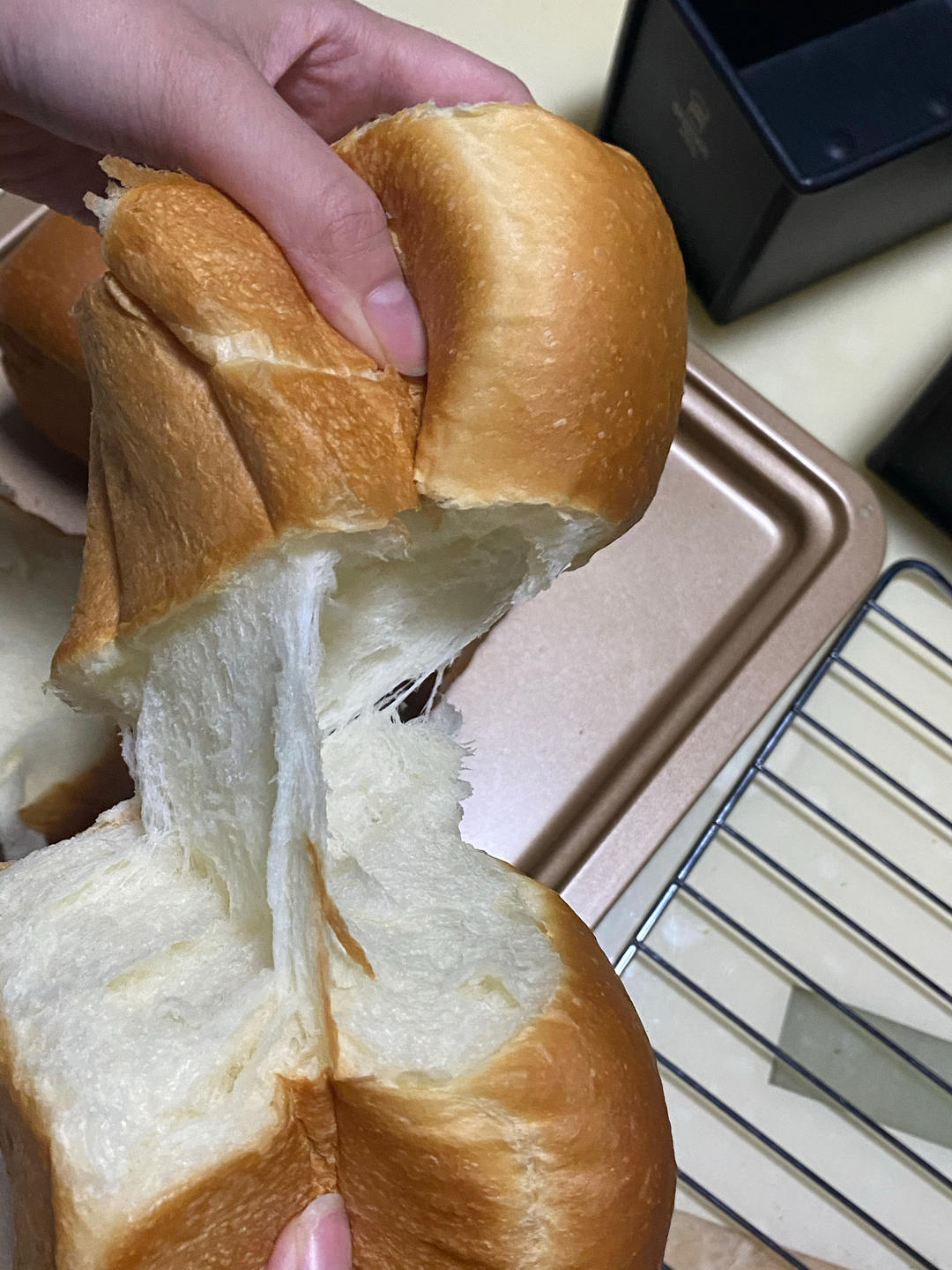 『醇香椰浆嫩白吐司』