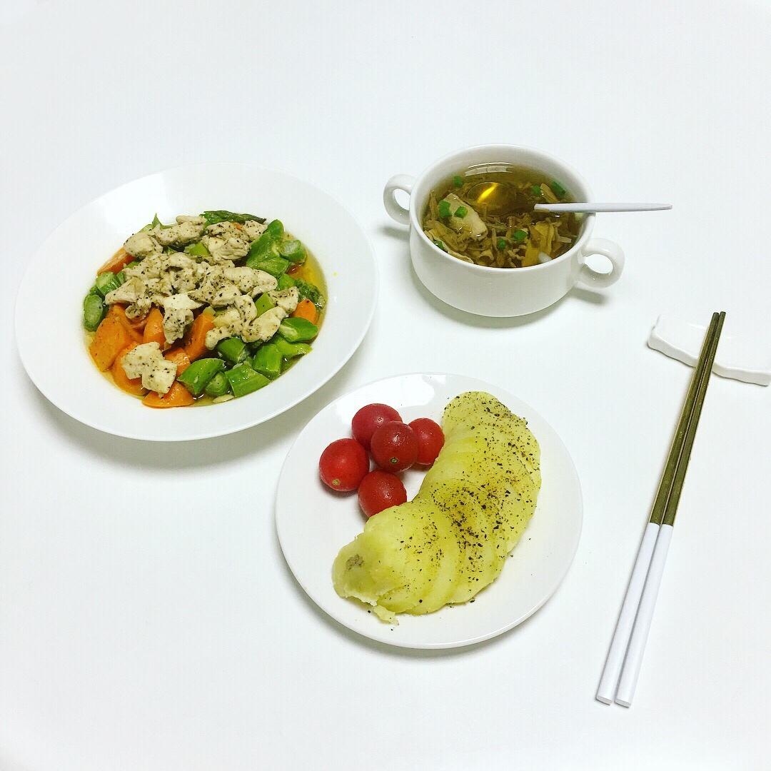 蒜蓉蒸鸡胸（鸡腿）
