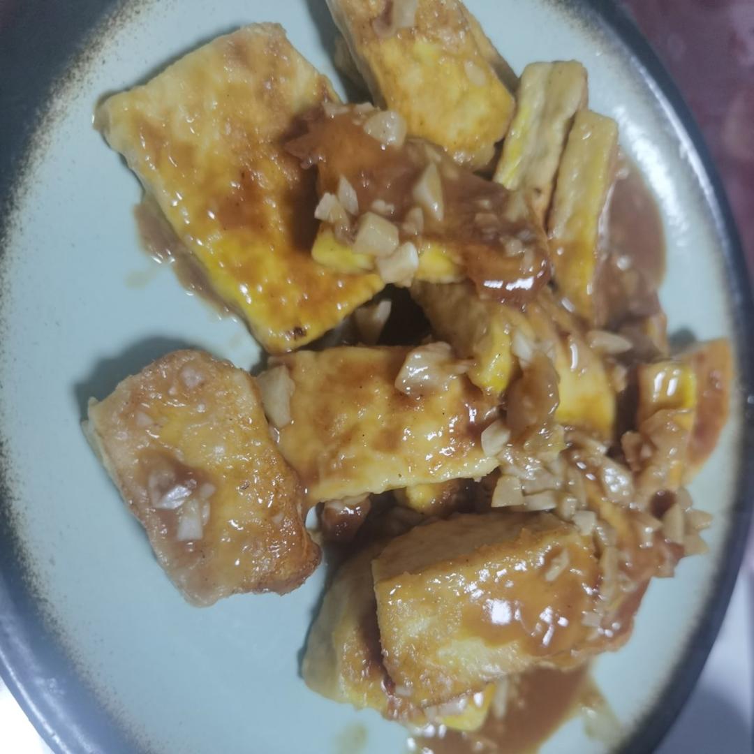无敌好吃的香煎豆腐