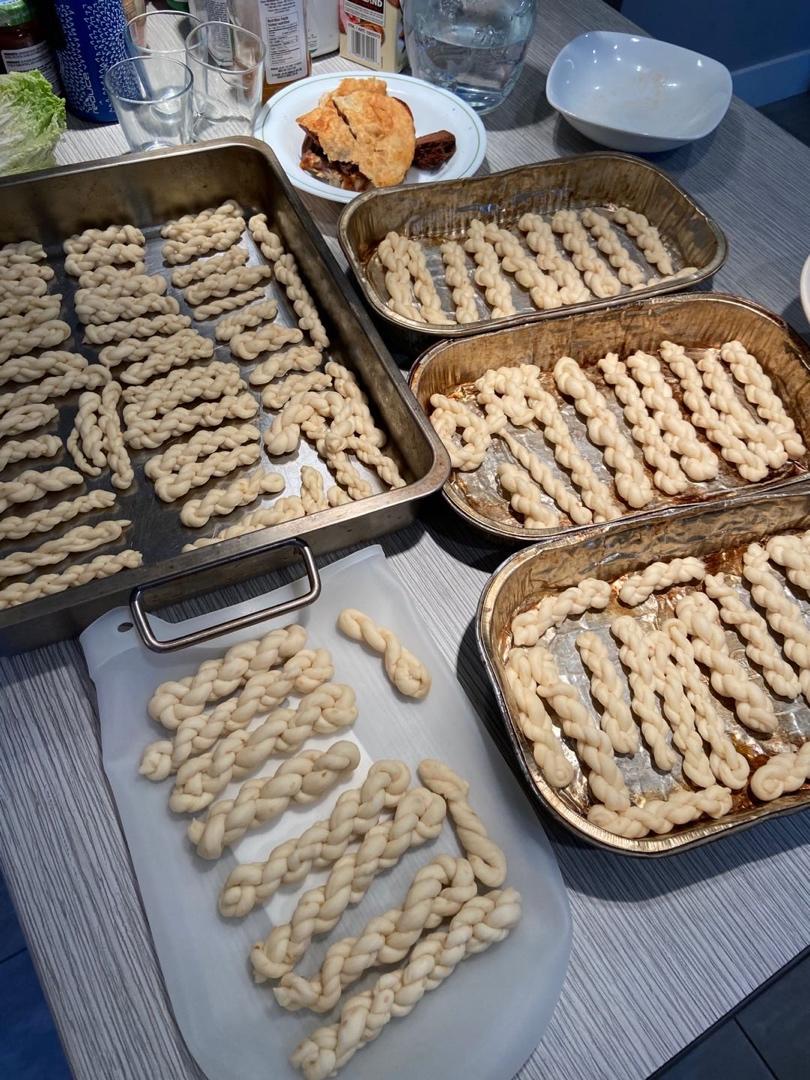 酥脆咸味小麻花
