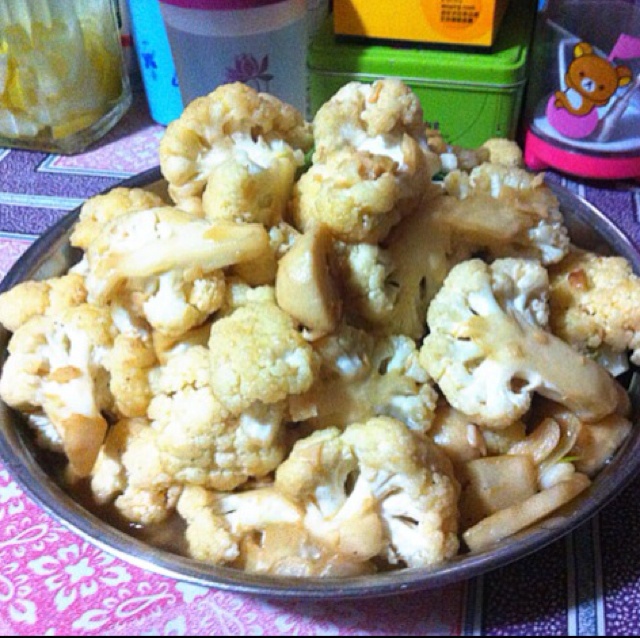 花菜炒肉片