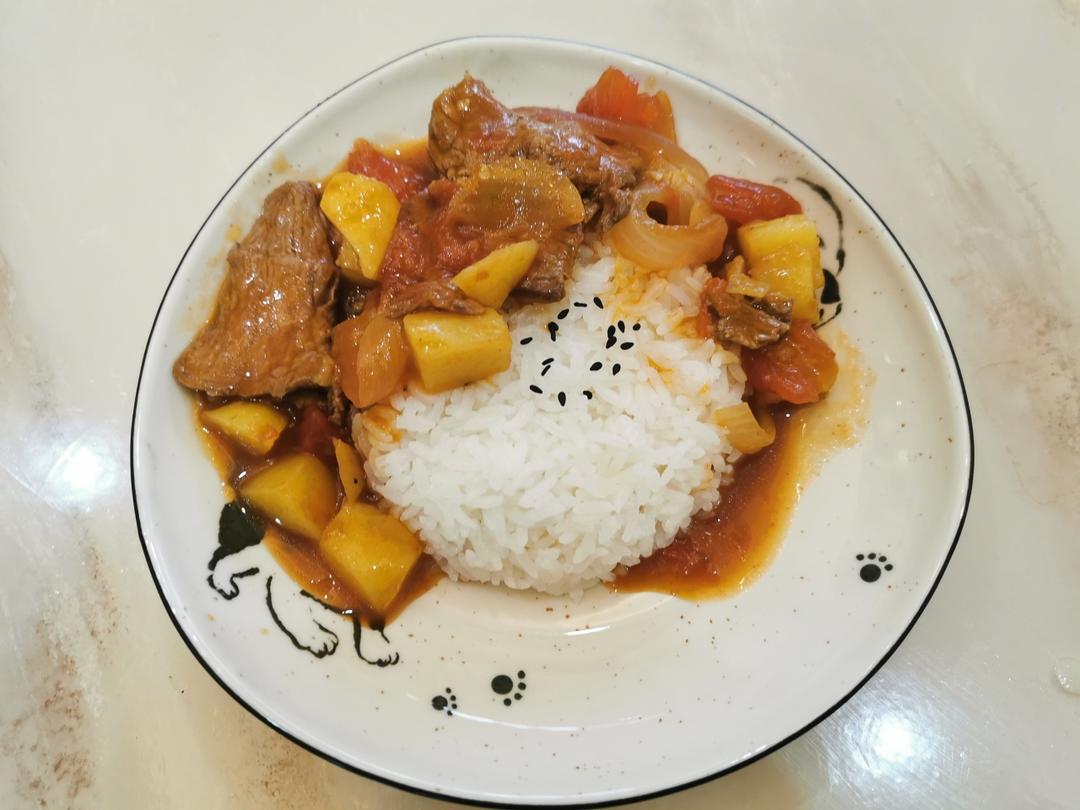 想吃一辈子❗️番茄肥牛烩饭