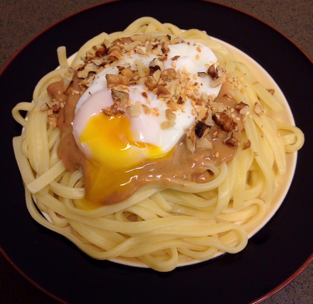蛋黄麻酱拌面