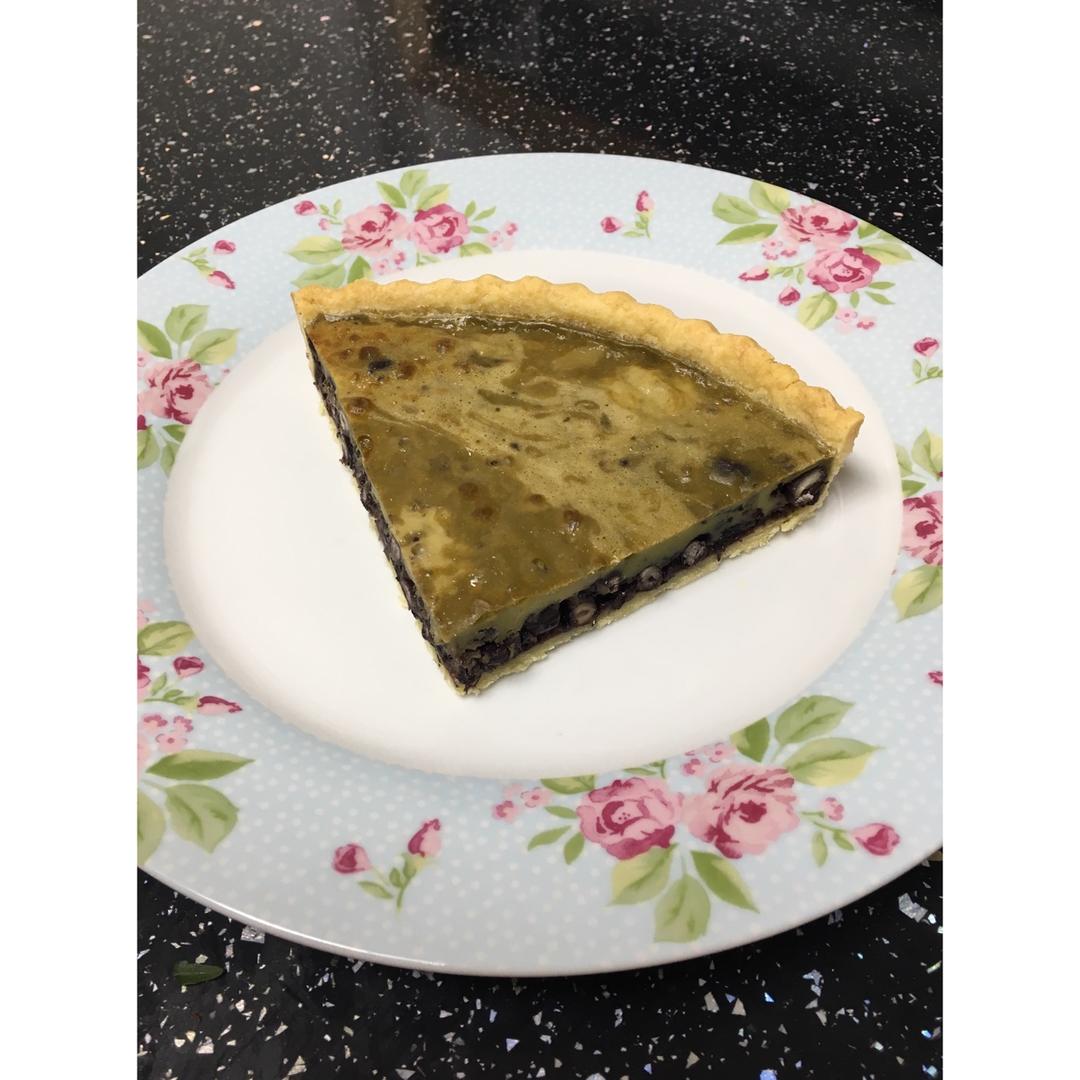 奶油红豆派